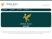 Tablet Screenshot of barakaliafrica.com